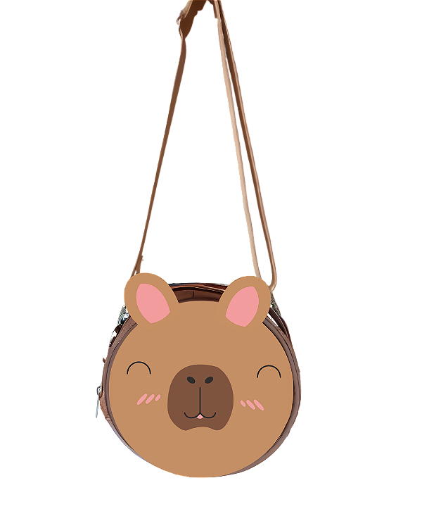 Bolsa Lateral Redonda Capivara