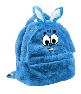 Bolsa Infantil Sansão Pelúcia c/ bordado - Turma da Mônica