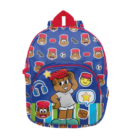 Mochila Pequena Infantil Jeremias Monimoji - Turma da Mônica