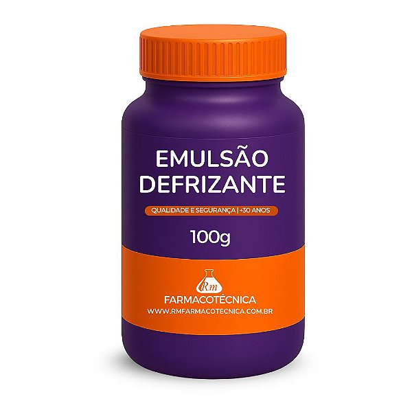 Emulsão Defrizante 100g - RM Farmacotécnica®