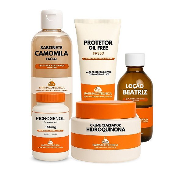 Kit Clareador Facial - RM Farmacotécnica®
