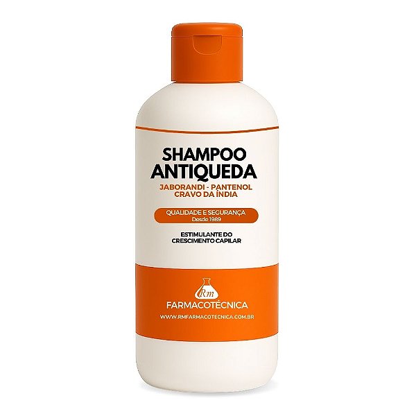 Shampoo Antiqueda - RM Farmacotécnica® - Crescimento e Fortalecimento Capilar