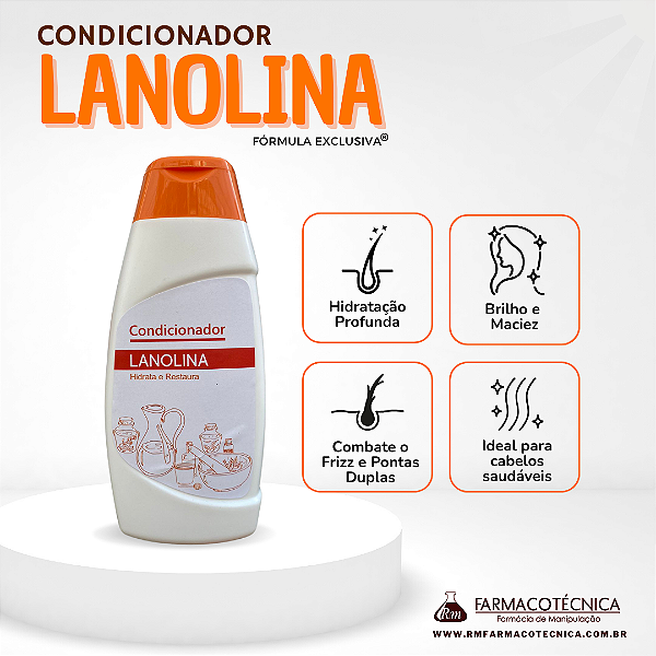 Condicionador Lanolina - RM Farmacotécnica®