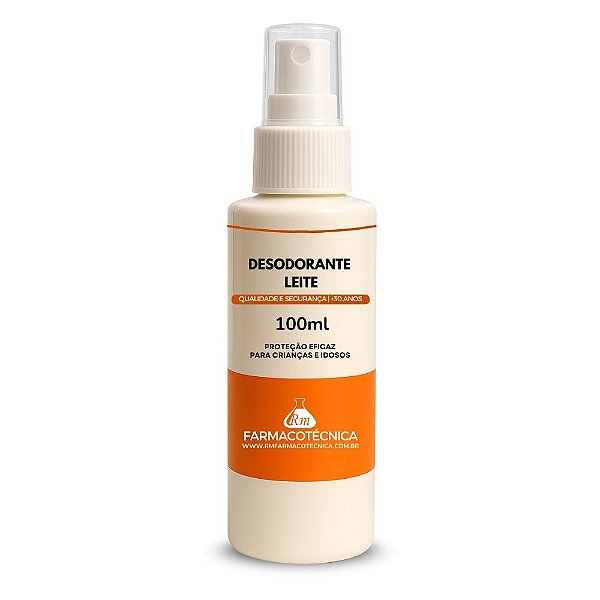 Leite Desodorante 100ml - RM Farmacotécnica®