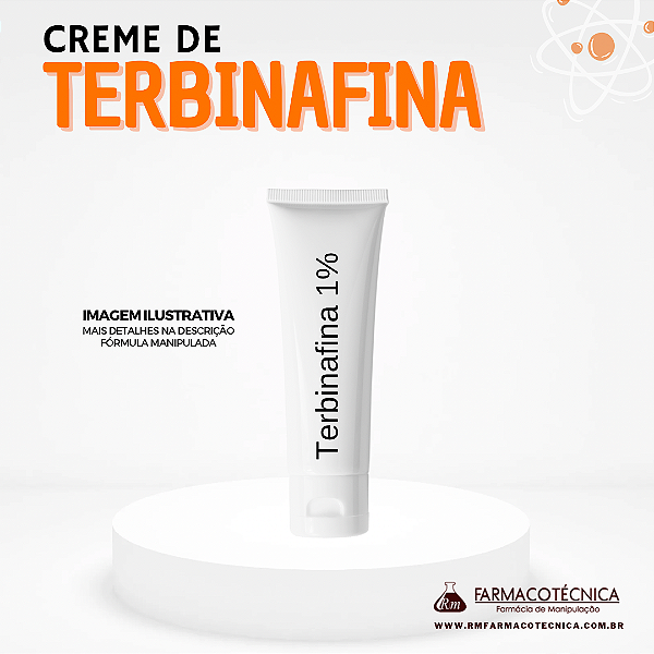 Creme de Terbinafina 1% - RM Farmacotécnica®