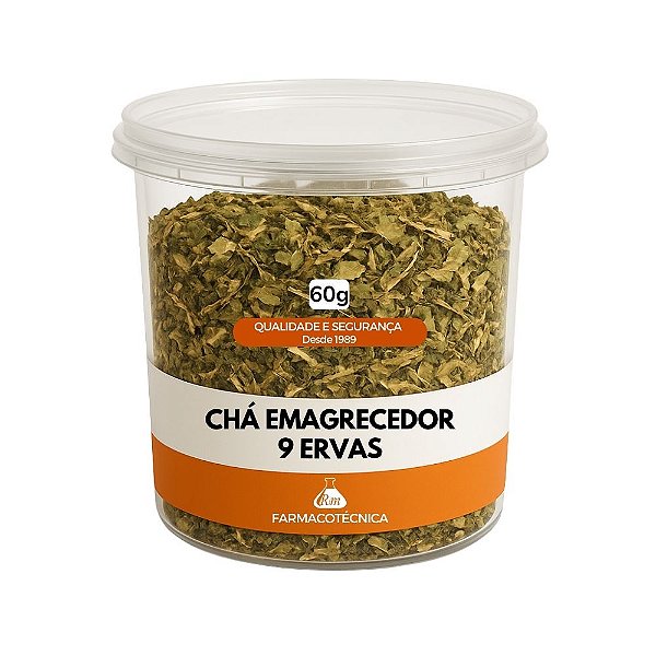 Chá Emagrecedor 9 Ervas - 60g - RM Farmacotécnica®
