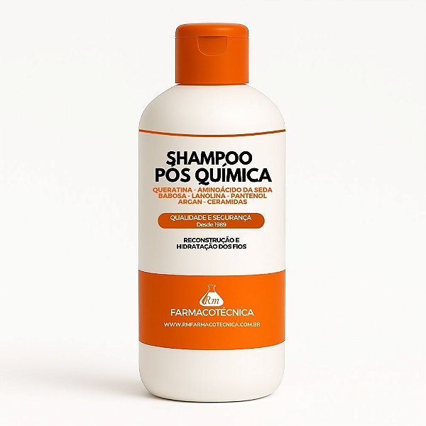 Shampoo Pós Quimica - RM Farmacotécnica®