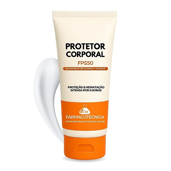 Protetor Solar Corporal Hidratante FPS50 120g - RM Farmacotécnica®