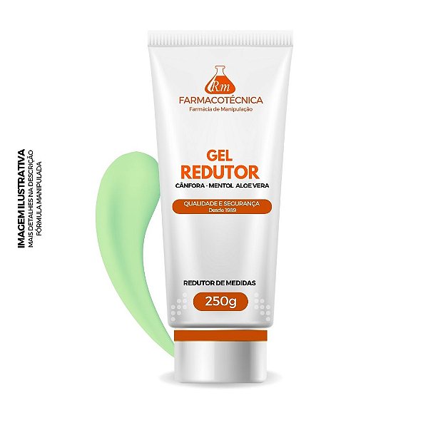Gel Redutor de Medidas 250g - RM Farmacotécnica®