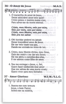 CANTOR CRISTÃO LETRA BROCHURA CANDY TIFFANY GEOGRÁFICA