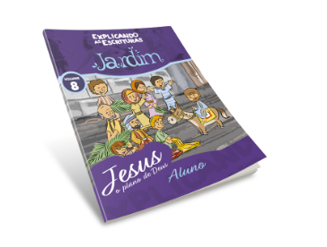 JESUS O PLANO DE DEUS ALUNO 4 A 6 ANOS JARDIM VOL 8 METODISTA