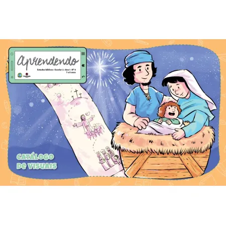4T2025 APRENDENDO CATÁLOGO DE VISUAIS ESCOLAR 1 7/8 ANOS ADORAÇÃO AO FILHO DE DEUS OS ENSINOS DE JESUS