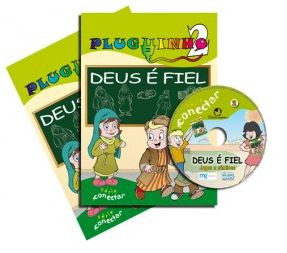 DEUS É FIEL KIT PROFESSOR PLUGUINHO CRISTÃ EVANGÉLICA VOL 2