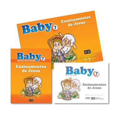 ENSINAMENTOS DE JESUS KIT BABY VOL 7 Z3 IDÉIAS
