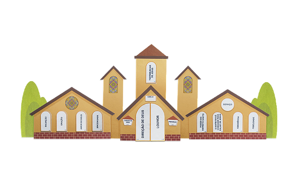 O COMEÇO DA IGREJA RECURSO VISUAL IGREJAS E CENAS PRIMÁRIO VOL 9 ECE