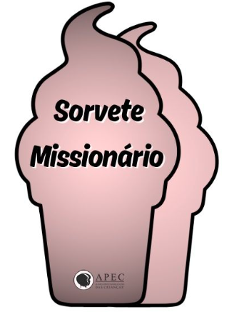 SORVETE MISSIONÁRIO FLANELÓGRAFO APEC