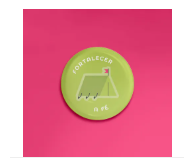 CARTELA DE EMBLEMAS ADESIVOS - 6 UNIDADES MENSAGEIRA REAL 3 ETAPA - NOVA LOGO UFMBB