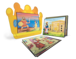 FOI NO TEMPO DOS REIS RECURSO VISUAL CARTAZ EM FORMA DE COROA PRIMÁRIO VOL 5 ECE