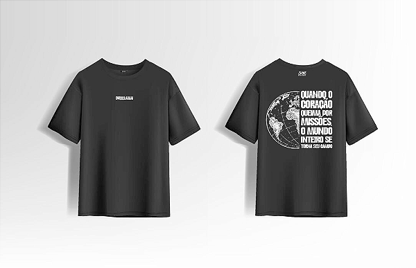 CAMISETA PROCLAMAI PRETA TAMANHO PEQUENO CAMPANHA 2026 JMM