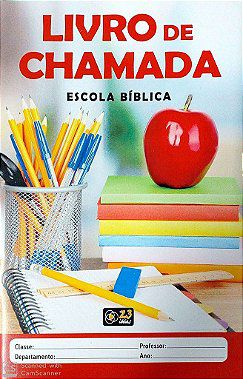 LIVRO DE CHAMADA ESCOLA BÍBLICA LÁPIS Z3 IDÉIAS
