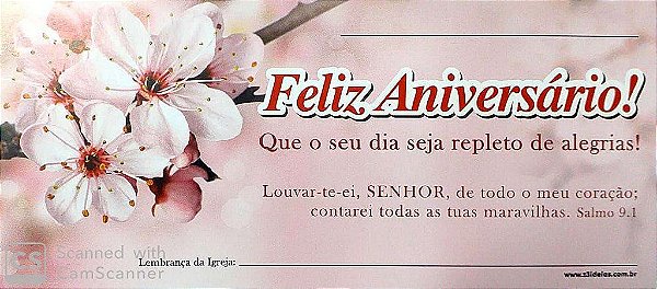 LOUVAR-TE EI SENHOR DE TODO O MEU CORAÇÃO CARTÃO ANIVERSARIANTE EM IGREJA Z3 IDÉIAS