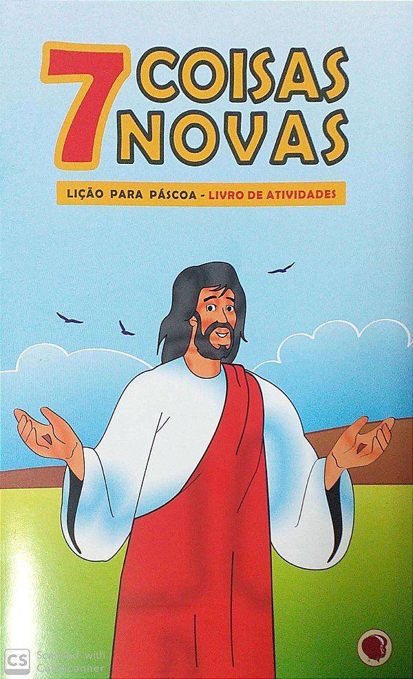 7 COISAS NOVAS LIÇÃO PARA PÁSCOA LIVRINHO APEC