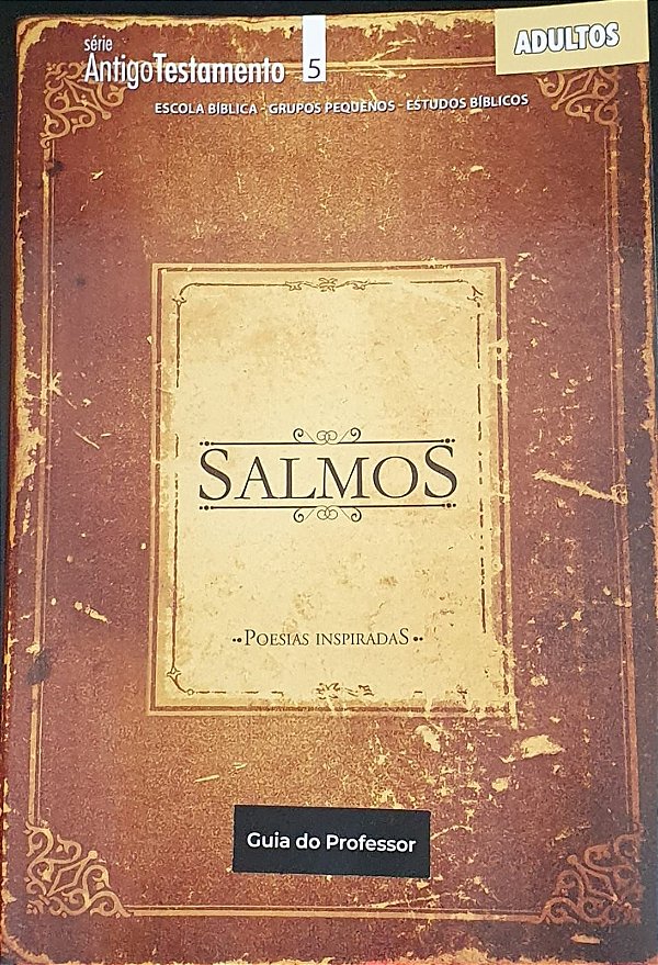 SALMOS POESIAS INSPIRADAS PROFESSOR ADULTOS CRISTÃ EVANGÉLICA POÉTICOS (SOB ENCOMENDA)