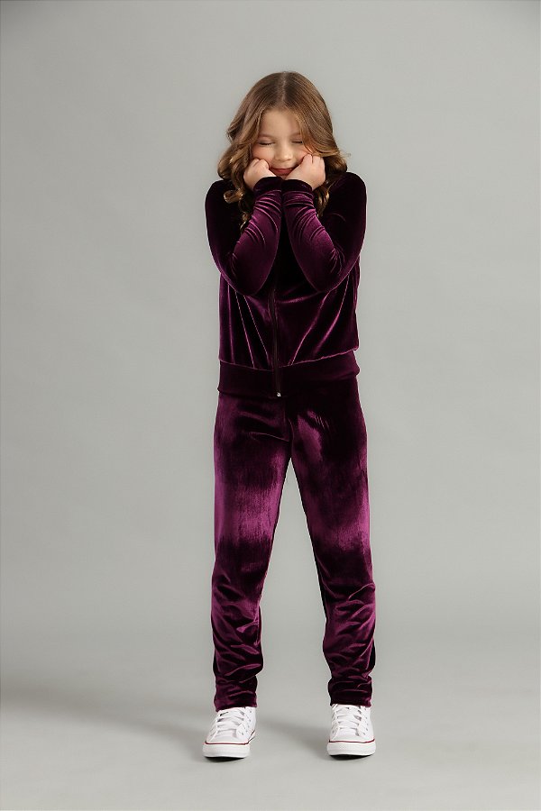 Conjunto Plush Roxo