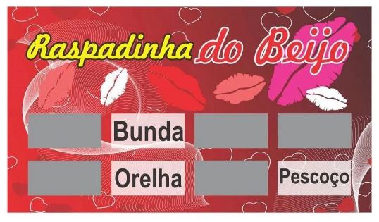 Jogo Raspadinha do Beijo