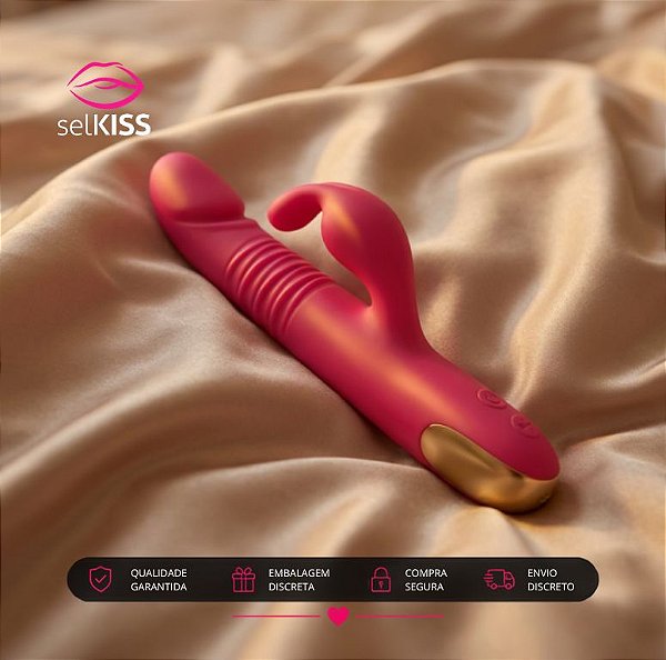 Vibrador Ponto G e Clitóris Vai e Vem