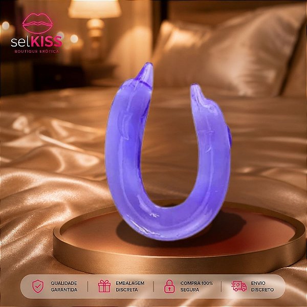 Dildo Golfinho Double
