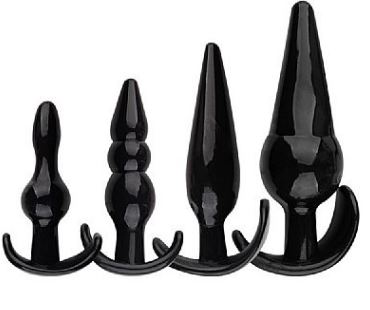 Kit com 4 Plug Anal