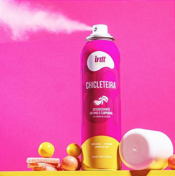 Desodorante Íntimo e Corporal Chicleteira