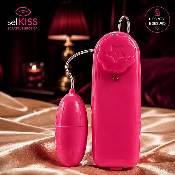 Vibrador Cápsula Pilha