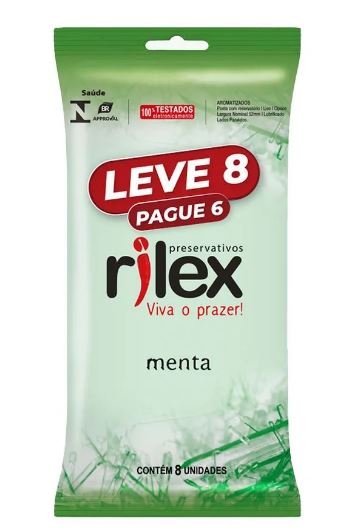 Preservativo Lubrificado Menta 3unid.