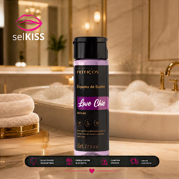 Espuma de Banho Love Chic