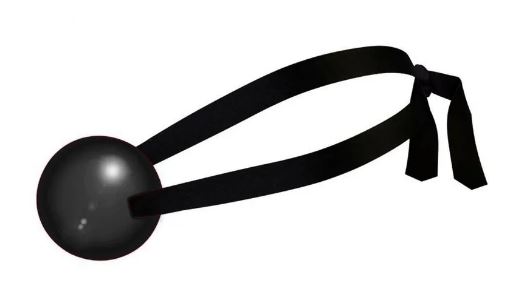 Mordaça Bola Alça Cetim