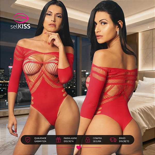Body Meia Manga Longa