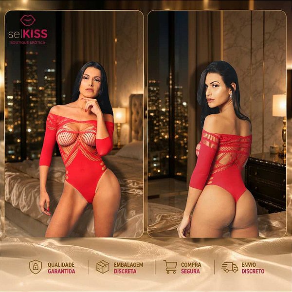 Body Meia Manga Longa
