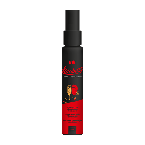 Gel Beijável Com Efeito Quente Morango