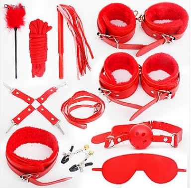 Kit Sado Erótico com 11 Produtos