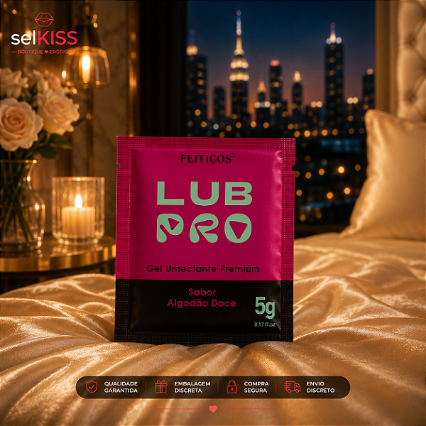 LubPro Sabor Algodão Doce sachê 5gr