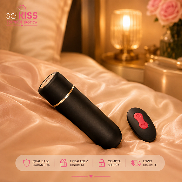 Vibrador Bullet Com Controle