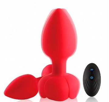 Plug Anal Com Led e Vibra