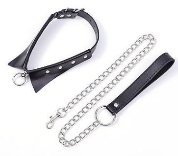 Coleira com Guia de corrente