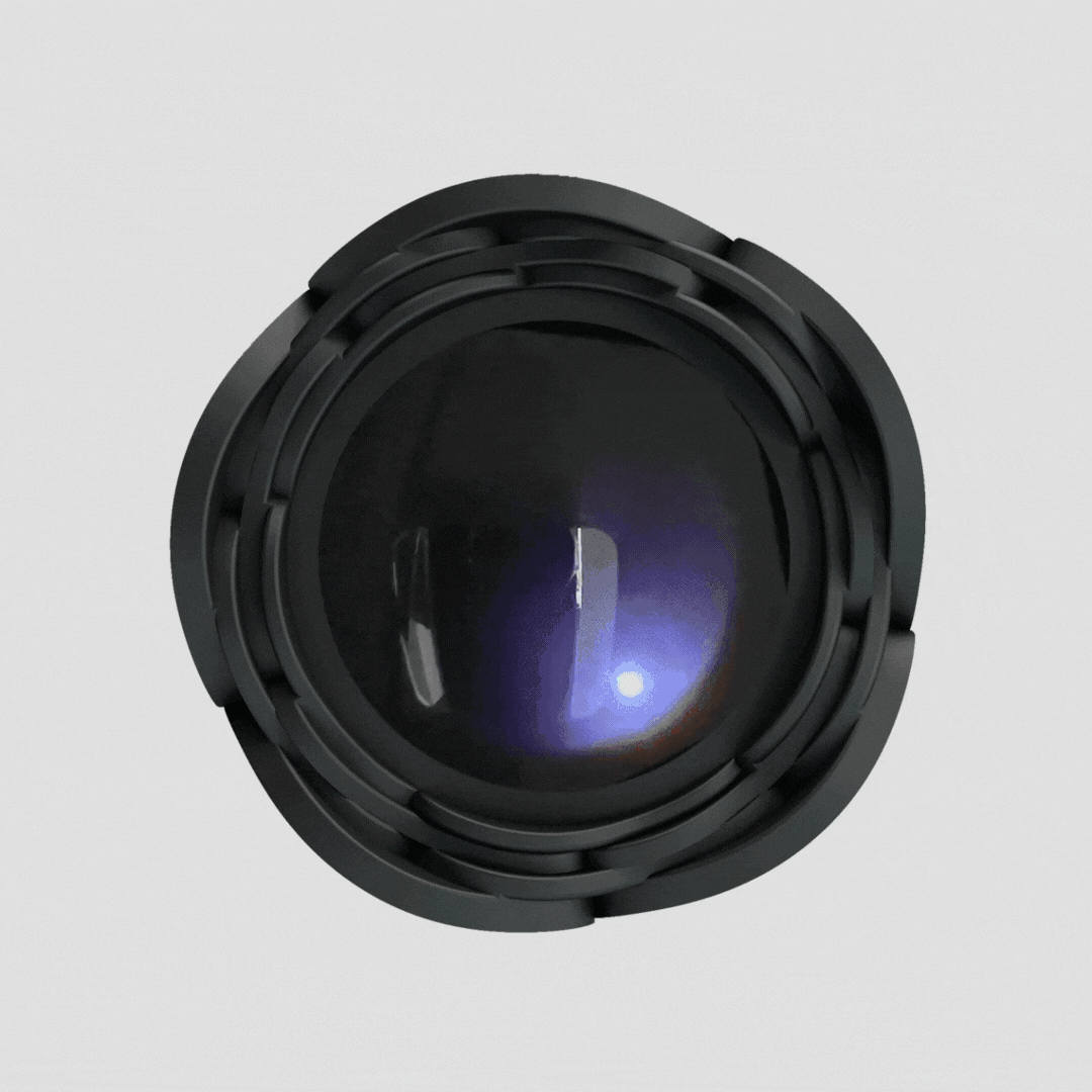 Plug Anal com Vibro / Luz de Led