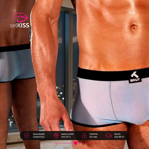 Cueca Boxer Exótica Tule