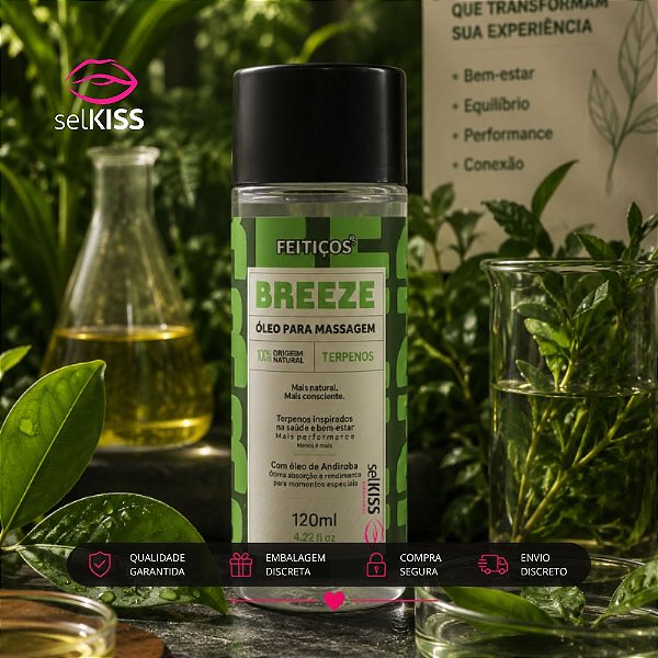 BREEZE Óleo Massagem Terpenos