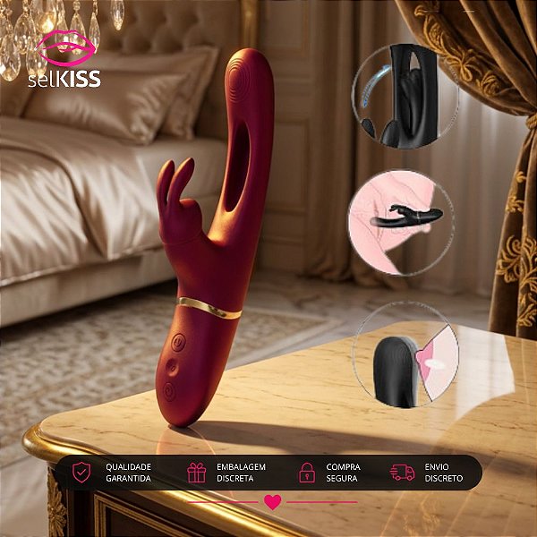 Vibrador de Ponto G e Clitóris