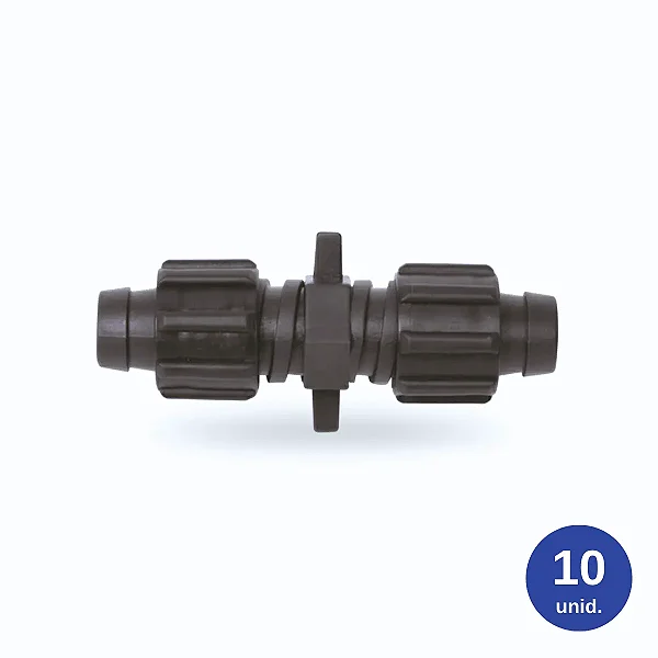 União 16mm com Porca (4 a 24 mil) - 10 unid.